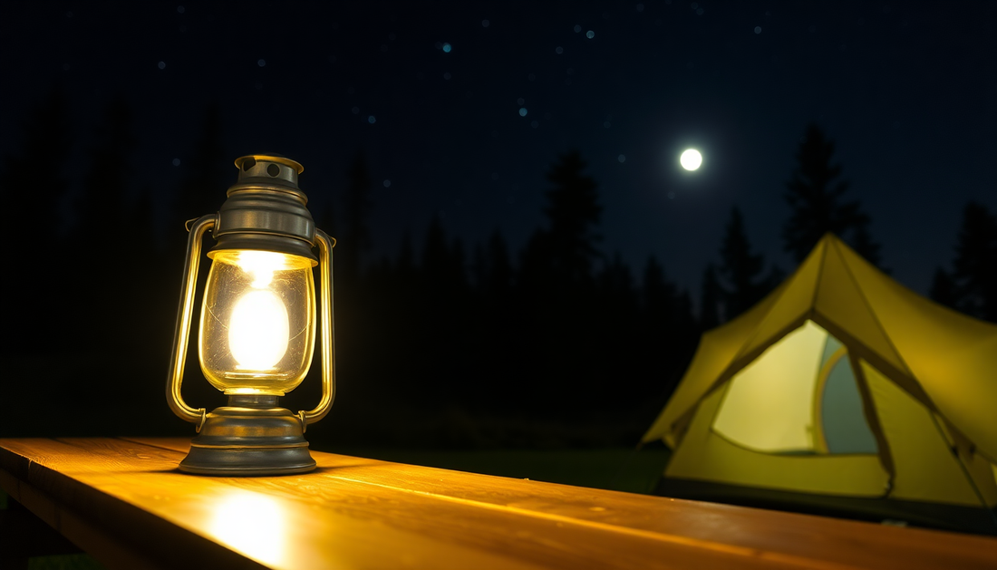 Illuminate Your Outdoor Adventures with the Retro Camping Night Light