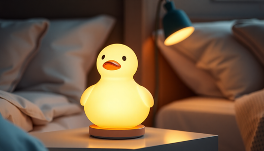 Illuminate Your World with the Captivating Duck Silicone Lamp