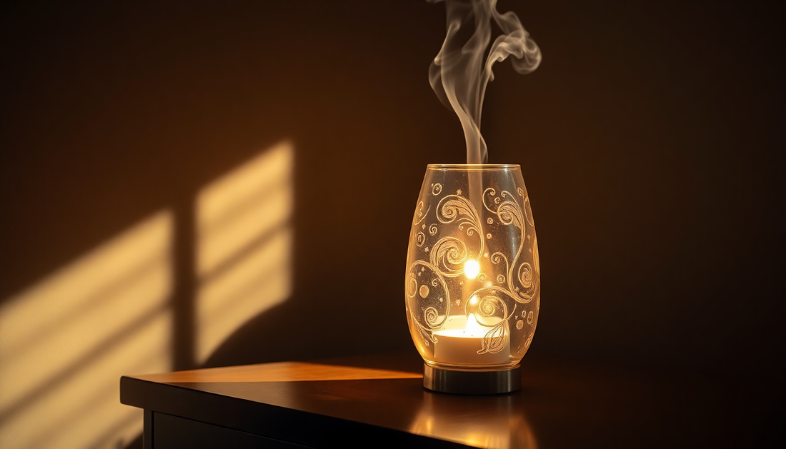 Discover the Enchanting 3D Glass Aromatherapy Wax Melting Lamp: A Mesmerizing Addition to Your Home