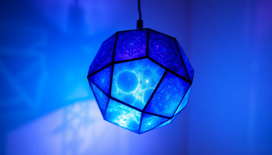 Unlock Your Creativity with the Mesmerizing Dodecahedron Night Lamp