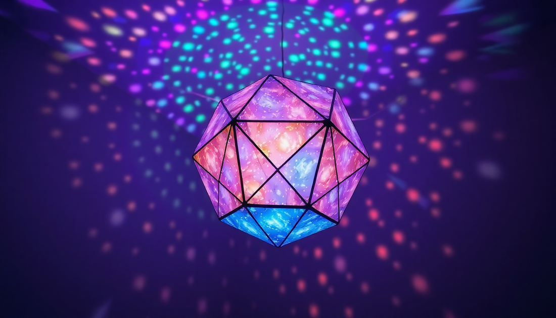 Illuminate Your Child's Imagination with the Infinite Dodecahedron Color Art Light