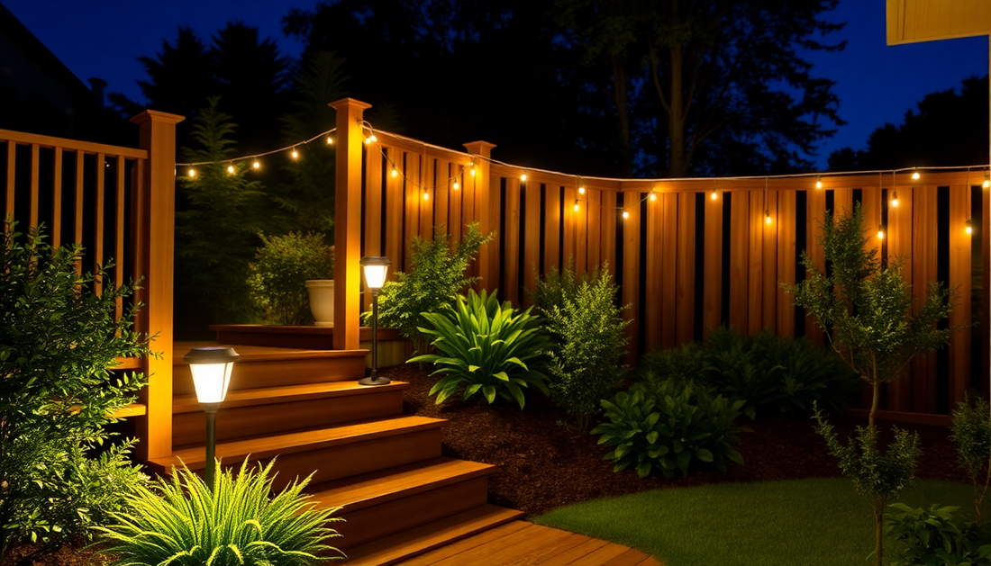 Illuminate Your Outdoor Oasis with the New Solar Deck Lights