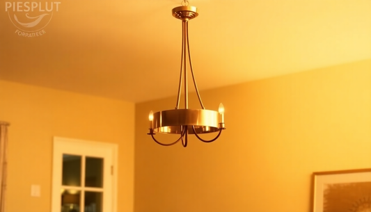 Illuminate Your Space with the Captivating All Copper American Simple Bedside Dining Room Chandelier