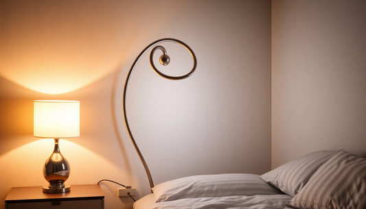 Elevate Your Bedroom Ambiance with the Captivating Snake Lamp Spiral Table Lamp