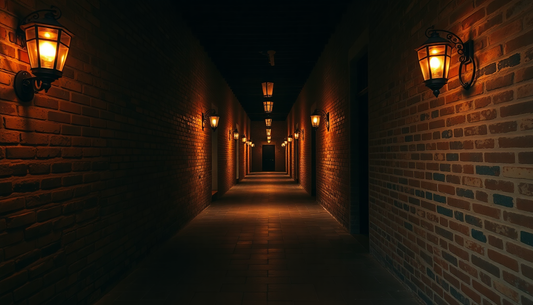 Illuminate Your Outdoor Spaces with Retro Courtyard Hallway Corridor Lights