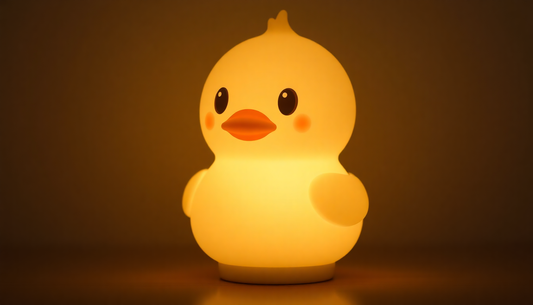 Illuminate Your Space with the Enchanting Cute Little Duck Room Bedside Lamp