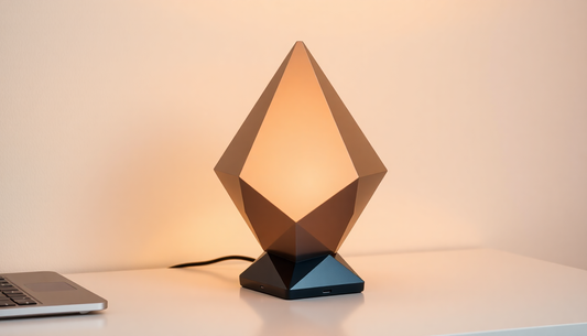 Illuminate Your Space with the Captivating 1-3 PCS Diamond Table Lamp USB Touch Sensor