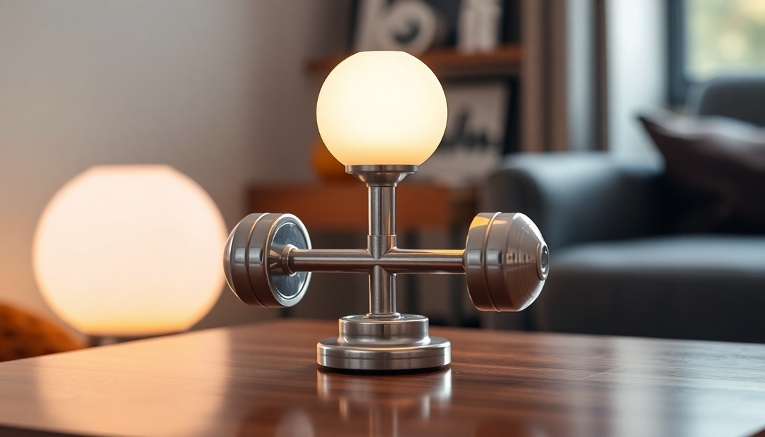 Illuminate Your Space with the Captivating Mini Metal Table Lamp