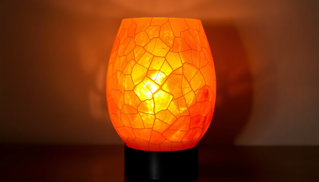 Unleash Your Creativity with Ice Crack Glass Salt Lamps