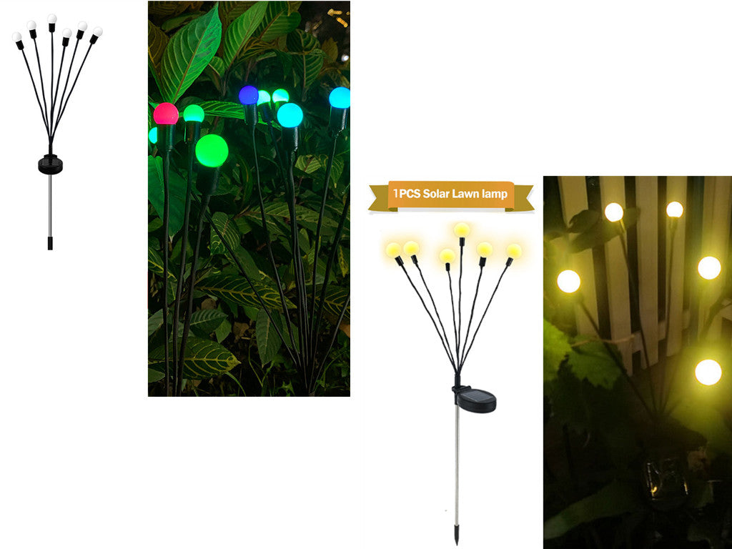 Simulation Firefly Solar Light Outdoor Decor Solar LED Lights Outdoor Garden Lights