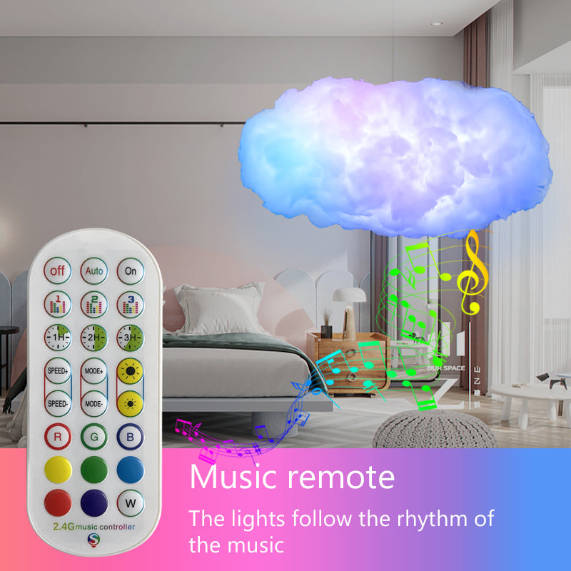 USB Cloud Light APP Control Music Synchronization 3D Light