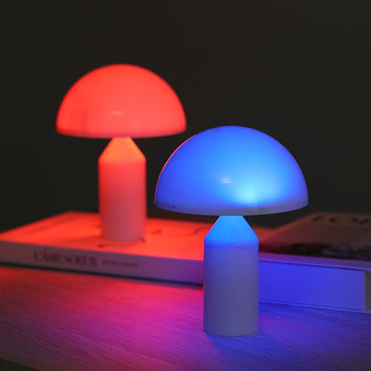 Mushroom Small Night Lamp Touch Color Changeable