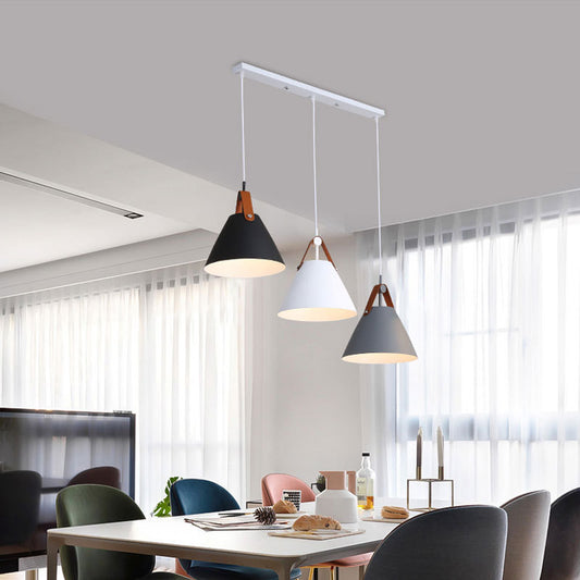 Nordic Dining Room Chandelier Creative Art Simple Personality