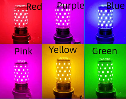 Led Color Bald Strong Color Light Corn Lamp Light Bulb