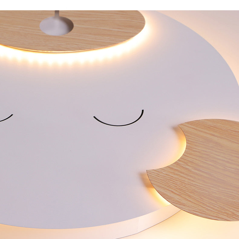 Creative Cartoon Bear Simple Modern Princess Room Lamp