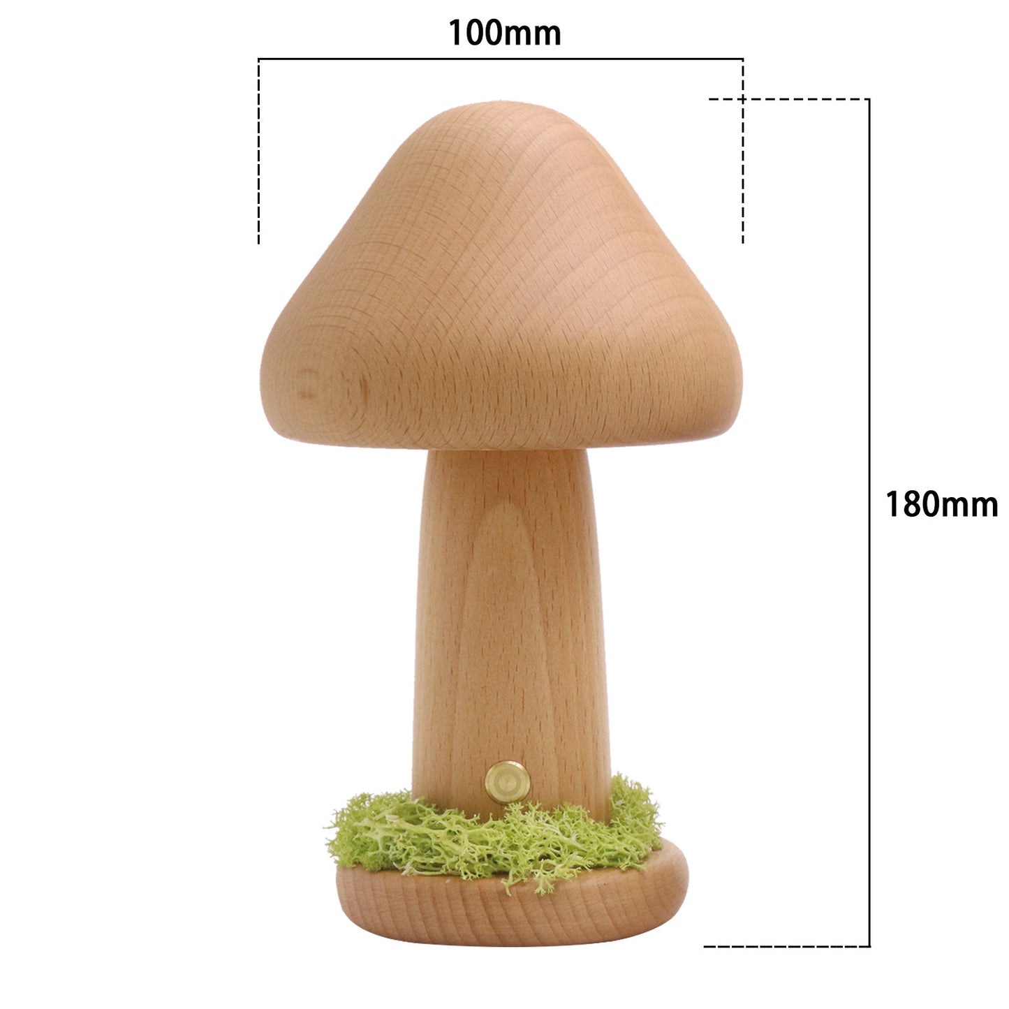 Twisted Mushroom Night Warm Light Touch Bedroom Bedhead Night Light