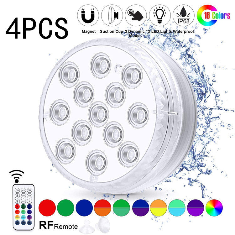 Led Beads Submersible Light Waterproof Underwater Lamp