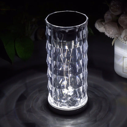 Crystal Lamp Atmosphere Light Desktop Sound Subwoofer Speaker