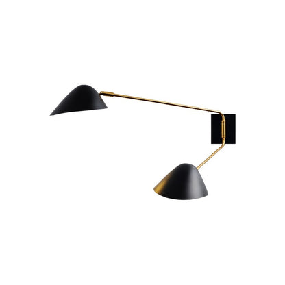 Bedside Table Study Intelligent Double-headed Wall Lamp