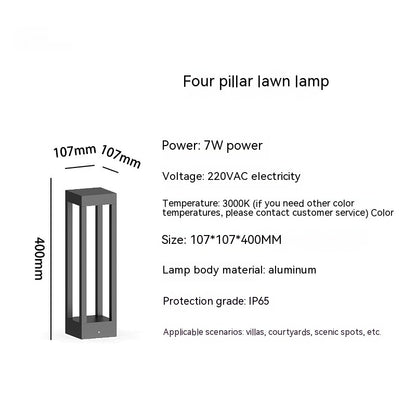 Outdoor Lawn Lamp Waterproof LED Landscape