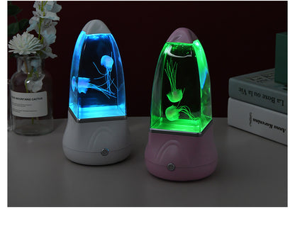 Simulation LED Colorful New Small Jellyfish Lamp