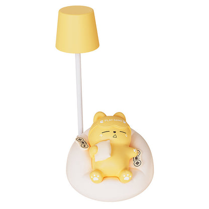 Creative Sleeping Cat Small Night Lamp