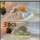 Tulip Night Lamp DIY Material Cloud Tulips Night Lamp Decorative