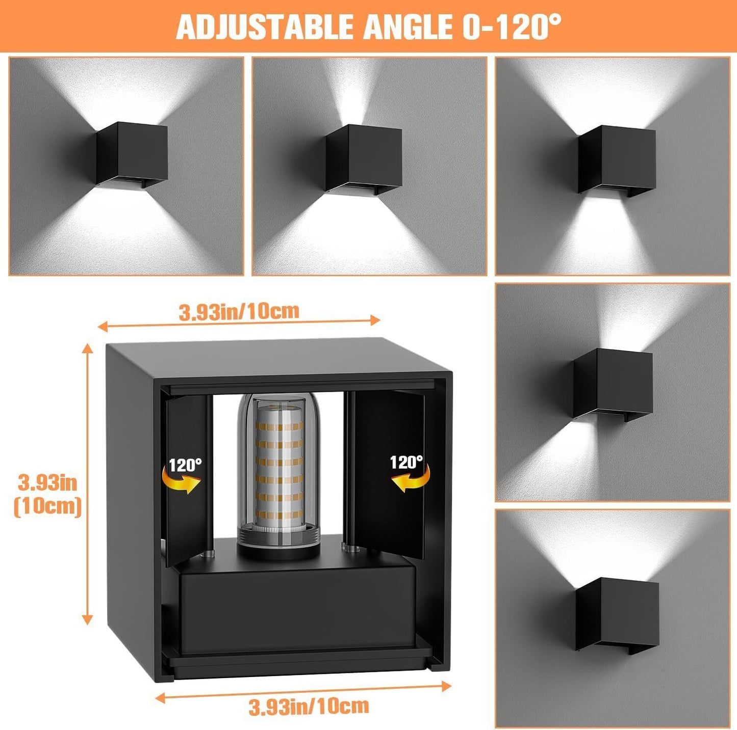 LED Outdoor Light With Motion Detector Outdoor Lamp