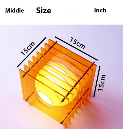 Diy Moon Light Acrylic Melaleuca Lamp Night Light