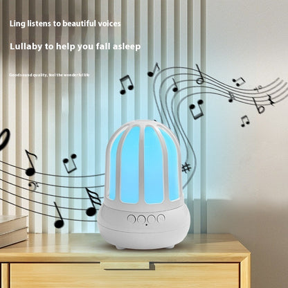 Creative Charging Bluetooth Audio Bird Cage Small Night Lamp