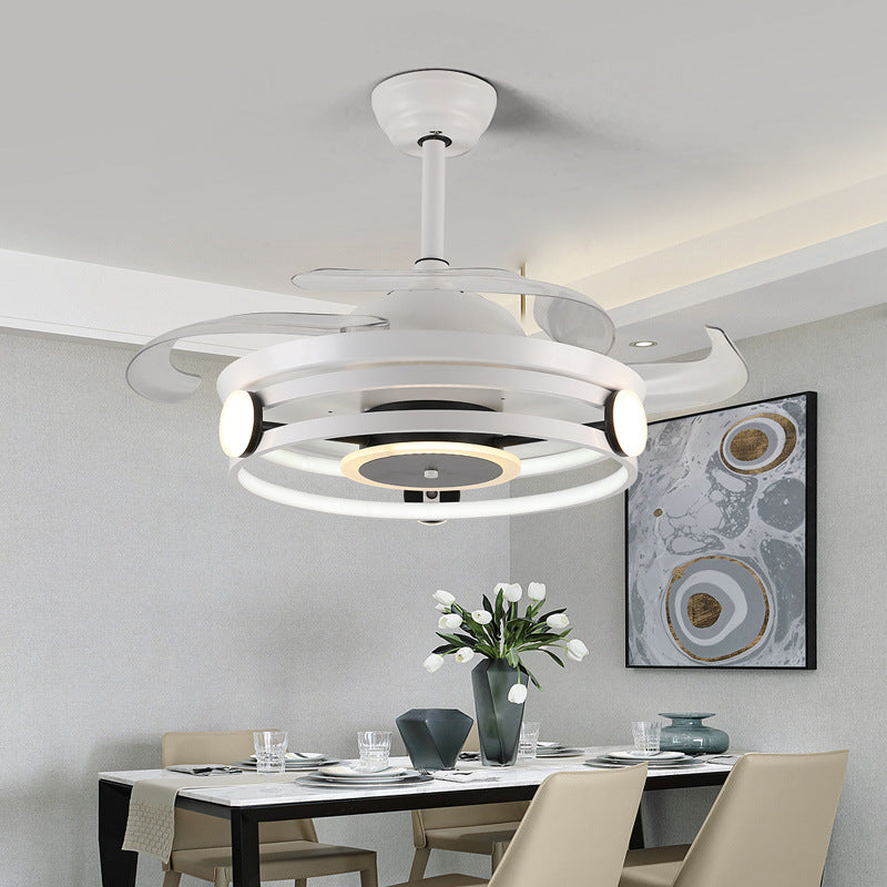 Tmall Intelligent Nordic Light Luxury Fan Lamp