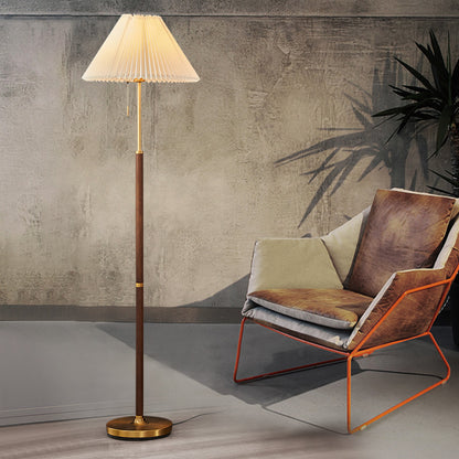 Retro Floor Lamp Living Room Study Eye Protection