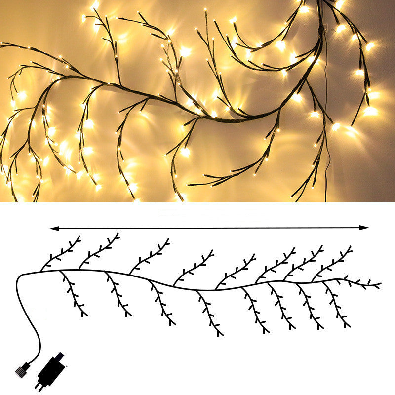 LED Light String Arrangement Colored Light