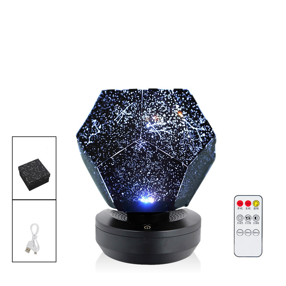 LED Starry Sky Projector Night Lights 3D  Home Planetarium  Room Lighting