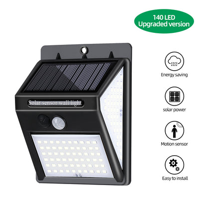 Outdoor Solar Lamp With Motion Sensor Solar Powered Sunlight