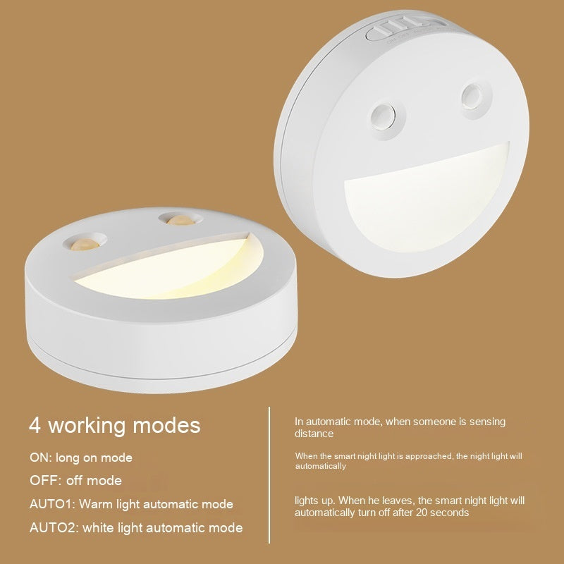 Fashion Smart Small Induction Night Lamp