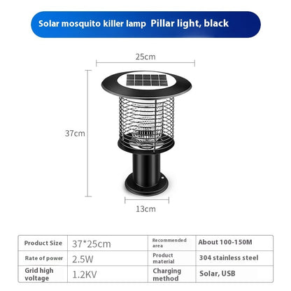 Outdoor Waterproof Solar Mosquito Lamp Household