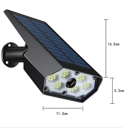 Outdoor Solar Courtyard Human Body Induction Wall Lamp