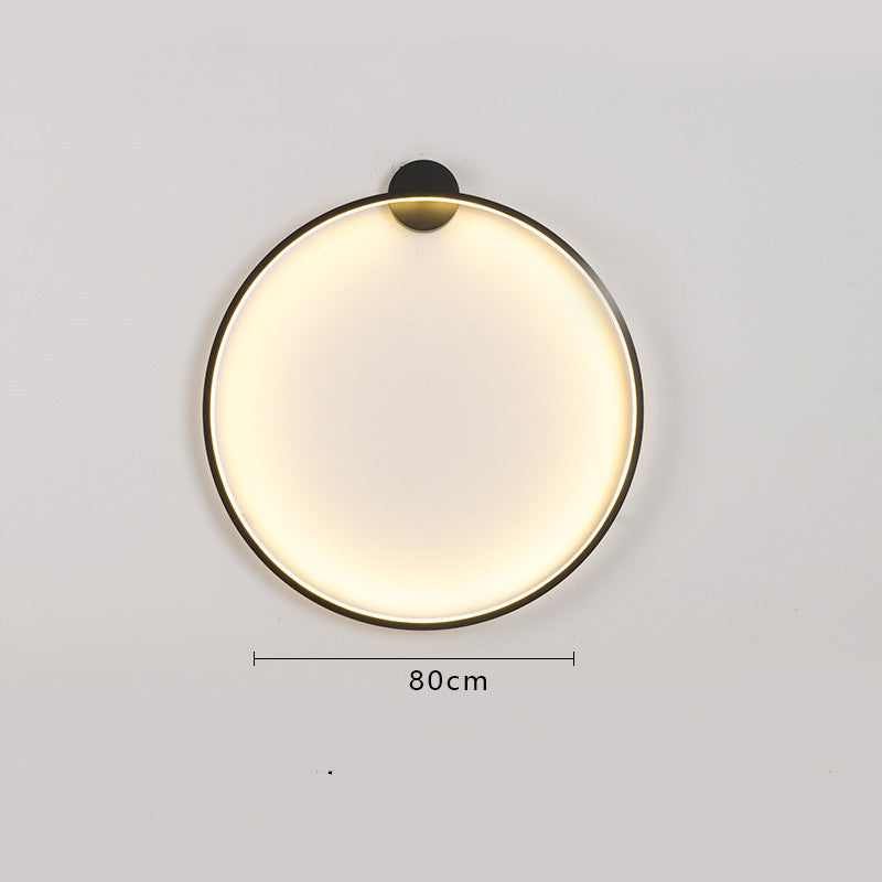 Modern Minimalist Living Room Background Wall Modeling Lamp