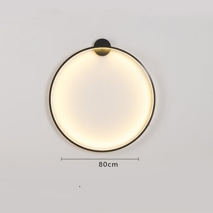 Modern Minimalist Living Room Background Wall Modeling Lamp