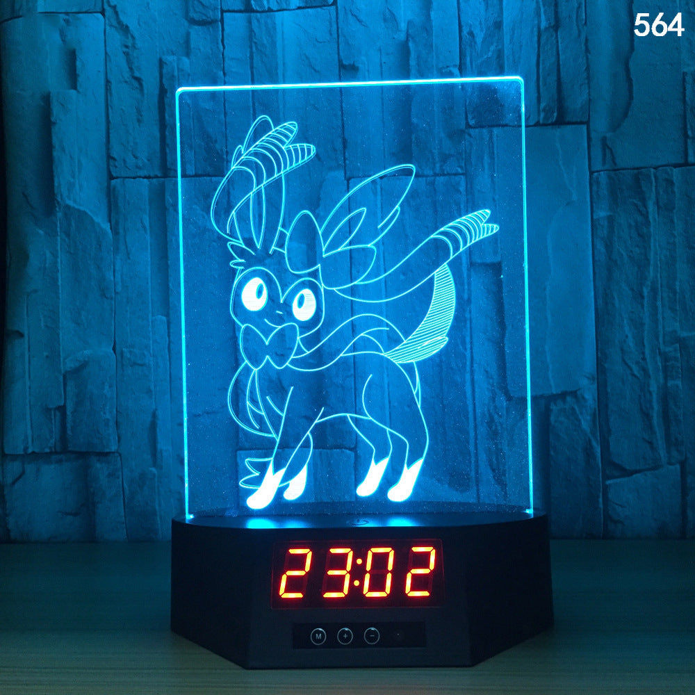 Explosion electronic products glowing dolphin 3d night light