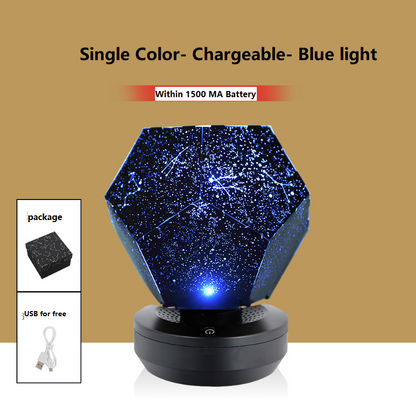 LED Starry Sky Projector Night Lights 3D  Home Planetarium  Room Lighting