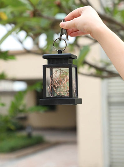 Solar wind lamp