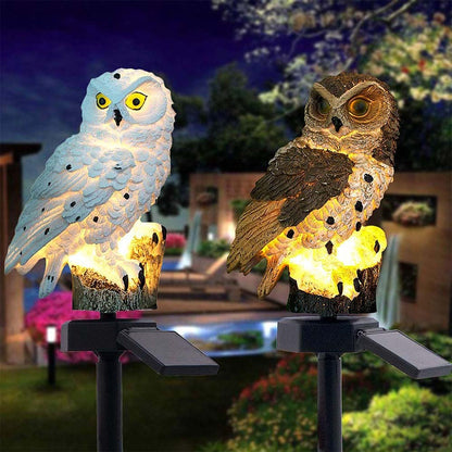 Hot Sell Owl Solar Light With Solar LED Outdoors Solar Light