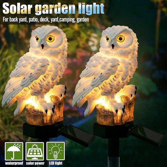 Hot Sell Owl Solar Light With Solar LED Outdoors Solar Light