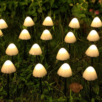 Outdoor Solar Floor Outlet Mushroom Led Small Colored Lights