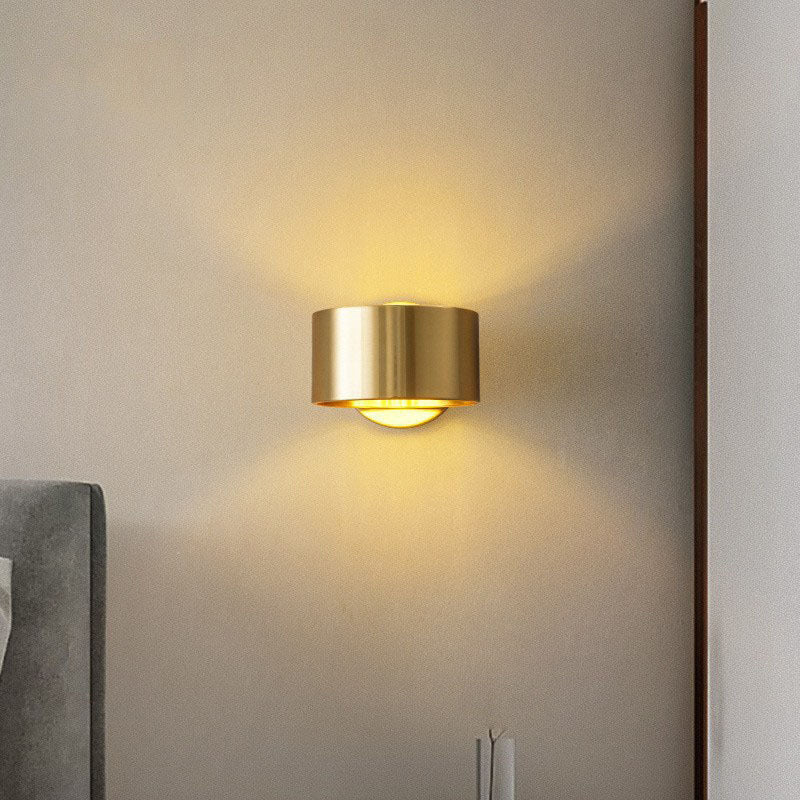 Simple And Light Luxury Living Room Copper Wall Lamp