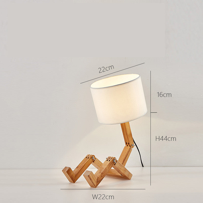 Robot Shaped Living RoomLamp Working Nordic Modern Interior Decoration