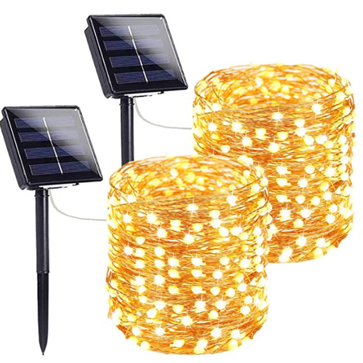 Outdoor Rain-proof Solar Copper Wire Lamp