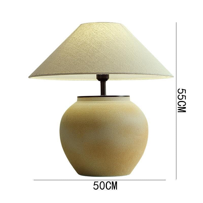 Ceramic Table Lamp Silent Style Large Modern Ornament